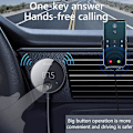 Pikkukuva 3 / 5: Bluetooth 5.0 Auton FM-lähetin LED-näyttö Bluetooth-sovitin Langaton äänen vastaanotin TF-kortti Musiikki Auto MP3-soitin (FMY)