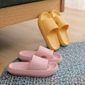 Miniatyrbillede 2 af 2: Kvindes Chunky Platform Cloud Tøfler gul 38/39（250mm） yellow