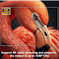 Miniatyrbild 2 av 11: Projektor 4K Android 11 Dual Wifi6 200 Bt5.0 1080p 1280*720p