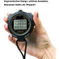 Miniatyrbild 2 av 3: Sport Stoppur Timer Lap Split Digital Stoppur med Kalender