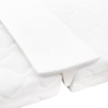 Pikkukuva 1 / 4: vidaXL Sängkil 25x200 cm Valkoinen White Vit