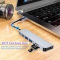 Pikkukuva 5 / 5: USB C HUB, Multiport USB C -sovitin MacBook Pro & Air -lisävarusteille-FA-