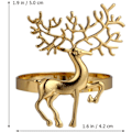 Miniatyrbild 2 av 5: 6 st julservettringar - Guld julservettring i legering