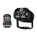 Miniatyrbillede 1 af 5: UV LED Projektor Festbelysning Lampe USB RGB DJ Projektor Disco Lys