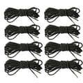 8 stk. tilbehør til sammenleggbar stol og solseng, elastisk festesnor