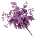 Miniatyrbillede 2 af 2: Simuleret ahornblad grøn plantedekoration (lys lilla)