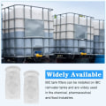 Miniatyrbilde 3 av 4: 2 ST Nylon IBC-filter, IBC Regnvattentankfilter Tvättbart IBC-ersättningsfilter Nylon - IBC-tanklockbeslag (105 mm)