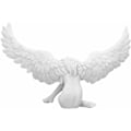 Miniatyrbillede 5 af 5: Harpiks religiøs statuette i form af en engel til haven
