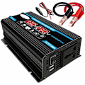 Pikkukuva 1 / 5: 300w Inverter 12v till 220v/110v LED Bilström Inverter Konverter Laddare Adapter Dubbel USB Transformator 12V-220V