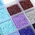 Miniatyrbilde 4 av 5: DIY - Perleboks - Seed beads - 4mm - 4800st - Smykkefremstilling flerfarget