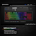 Pikkukuva 5 / 5: Tecware Phantom 87-näppäiminen mekaaninen näppäimistö, RGB-valaistus, Outemu