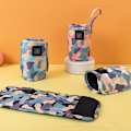 Miniatyrbillede 3 af 5: Rejseflaskevarmer Bærbar Brystmælksflaskevarmer USB Opladningsisoleringstaske camouflage yellow