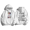 Miniatyrbild 1 av 2: Herr Dam Taylor The Eras Tour Höst/vinter Taylor Swift Fashion Hoodie Fan Hoodie vit white XS