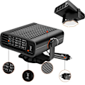 Miniatyrbillede 4 af 5: Bærbar Bilvarmer, 150W Bilvarmer Defroster, 2 i 1 KLB