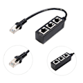 Miniatyrbilde 3 av 5: Rj45 Ethernet-kabelsplitter Nettverksadapter Ethernet-splitter 1 til 3 kabeladapter