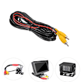 Miniatyrbilde 4 av 5: 10m RCA Videokabel Trådløs Videosender Mottaker For Ryggekamera (FMY)