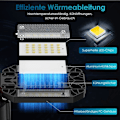 Miniatyrbild 4 av 5: 200W LED-verkstadslampa Garagebelysning 1 st - 20000LM 6500K
