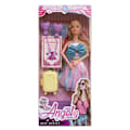Miniatyrbild 1 av 5: Härlig Barbie-docka set Mode Desktop dekorativa rekvisita Present för pojkar, flickor, barn Set B (10pcs)