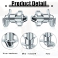 Miniatyrbillede 2 af 5: Skruedubbe til sko - Skodubbe - Däckskruv - Halkskydd 16 stk - Metallook silver one size