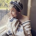 Miniatyrbillede 2 af 3: Folklore Cardigan til Kvinder Kepsår Efterår Vinter Chunky Strikket Cardigan Langærmet M