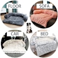 Miniatyrbilde 4 av 9: Avtakbart og Vaskbart Trekk til Hundesofa - Mørk Grå dark gray L