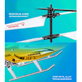 Miniatyrbild 2 av 4: Fjärrstyrd helikopter, flygplansleksak med höjdhållning
