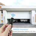Miniatyrbillede 3 af 5: 3 stk Universal Garageportåbner Fjernbetjening, Garage Fob Nøgler, Trådløs Sort Fire Knapper Garageport