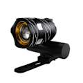 Miniatyrbillede 1 af 5: USB Genopladelig 300LM XM-L T6 LED Cykellys Cykel Forlygte Black