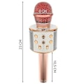 Pikkukuva 2 / 6: Karaoke-mikrofoni kaiutin ja Bluetooth pink 320