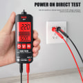 Miniatyrbillede 2 af 4: A1 Helautomatisk Anti-Burn Intelligent Digital Multimeter Spændingsdetektering Multimeter LCD-skærm english packaging