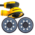 Miniatyrbild 1 av 5: 2-pack slipplattor för Dewalt DWE64233 & N329079 5\" 8-håls krok a