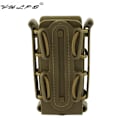 Miniatyrbild 4 av 6: VULPO Taktisk 5,56 mm & 7,62 mm magasinpåse 9 mm pistol Molle Mag-påse Soft Shell Mag-påse 9mm 5.56 7.62 DE