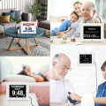 Pikkukuva 3 / 3: Demenskello Alzheimer-kello ja suuri digitaalinen kalenterkello