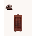 Miniatyrbillede 5 af 5: Stor Chokoladeform i Silikon | Dubai Kunafa Chokoladeform brown 80