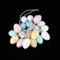 Miniatyrbilde 3 av 4: Fargerik 20 LED-lys påskeeggsdesign lysslynge USB-lysslynge