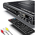 Pikkukuva 1 / 4: TV:n DVD-soitin, Blu-ray-DVD-soitin kaukosäätimellä, HDMI-kaapeli (sisältää puhdistusliinan) Wigslar