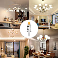 Pikkukuva 4 / 5: 10-pack 2W G4 LED-lamput, 3000K lämmin valkoinen, 200lm, 12V