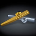 Miniatyrbilde 4 av 5: 12 stk Metall Kazoo Instrument Metall Kazoo Kazoo Membran
