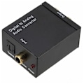 Miniatyrbilde 2 av 5: Digital til analog lydomformer Optisk til RCA lydomkoblerboks Toslink koaksial AV-omkoblervelgerboks, svart