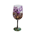 Miniatyrbilde 1 av 9: Four Seasons Tree Vinglass Sesongsglass Beger VÅR VÅR spring