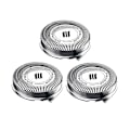Miniatyrbilde 1 av 5: Hq8 erstatningshoder for Philips Norelco barbermaskiner, 3-pakning