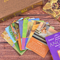 Pikkukuva 5 / 5: Tarot-kortit Päivittäinen ohjaus Enkeli Oraakkelikorttipakka Lautapeli Pl as the picture