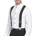 Miniatyrbillede 8 af 10: Herre Suspender Suspender Elastiske Suspenders 10 10