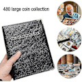 Miniatyrbild 3 av 6: 480 Fickor Myntsamlingsalbum, Läder Myntalbum, Paris Myntpärm, Perfekt för Mynt med Olika Diametrar - Perfekt-SS1-