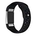Miniatyrbillede 2 af 4: Sportsarmbånd Fitbit Charge 2 Sort