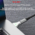 Pikkukuva 3 / 8: Typ C Magneettinen USB PD-sovitin Magsafe 2 Book Pro -pistokkeelle