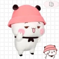 Miniatyrbillede 1 af 5: Bubu Och Dudu Panda Plys Sød Tegneserie Pandabjørnedukke Kawaii Fyldt Blød Pude Legetøjsrumsdekoration Børnedag Gaver til Børn H
