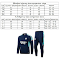 Miniatyrbillede 4 af 4: 2122 Arsenal Fodboldtrøjesæt Langærmet Fodboldtræning H xs