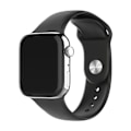 Miniatyrbillede 1 af 5: Passer til Apple Watch silikone rem 38/40/41mm rem Sort