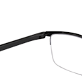 Miniatyrbillede 5 af 10: Anti Blåt Lys Læsebriller Progressive Presbyopic Sort Strength 2.00 black